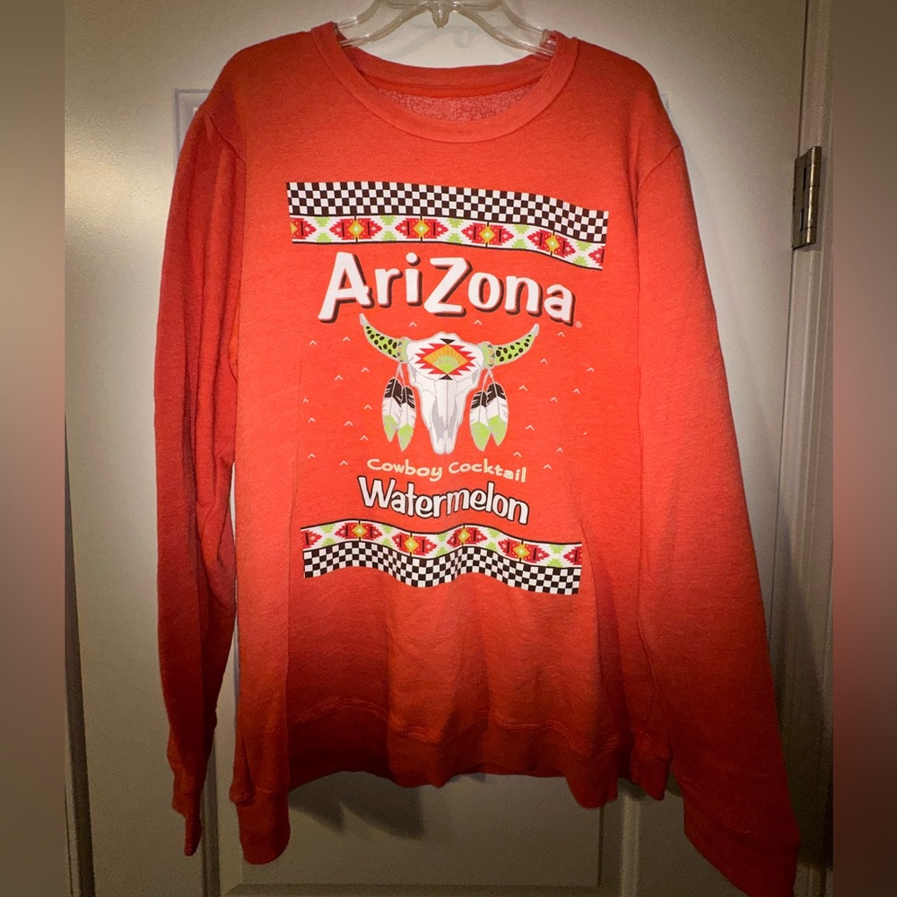 Vintage Arizona Iced Tea Sweatshirt Watermelon Flavor